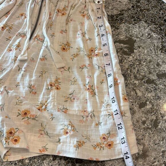 Mary Lawless Lee x Splendid spring floral romper short jumper Sz M - Picture 12 of 14